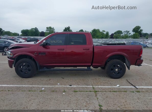 3C6UR5FL7JG307272 2018 RAM 2500 Burgundy Սալոնի 360 աստիճան տեսք