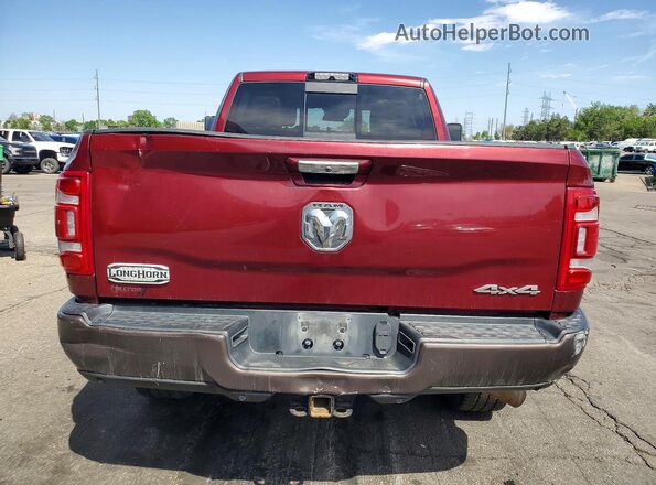 3C6UR5GJ3KG678752 2019 RAM 2500 Maroon უკანა ხედი