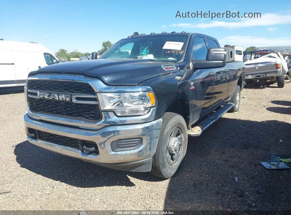 3C6UR5HL7RG296539 2024 RAM 2500 Black წინა მარცხენა ხედი სამი მეოთხედიდან
