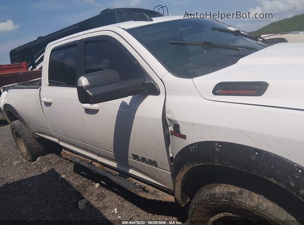 3C6UR5JL2KG718507 2019 RAM 2500 White უკანა სალონის ხედი