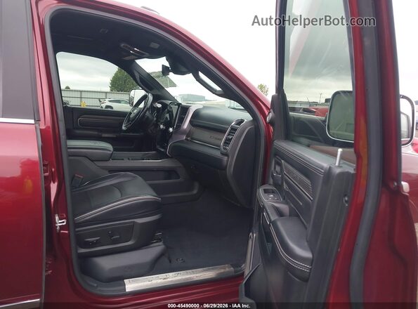 3C6UR5SL6KG718752 2019 RAM 2500 Burgundy Вид салону спереду