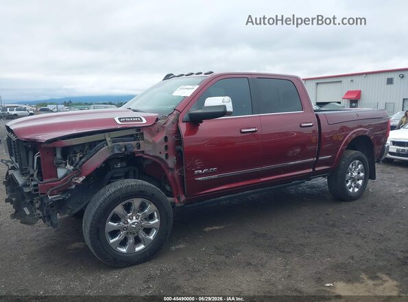 3C6UR5SL6KG718752 2019 RAM 2500 Burgundy 