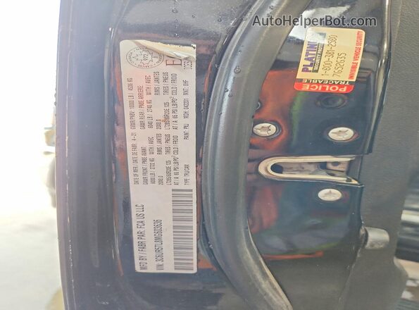3C6UR5TL8MG603636 2021 RAM 2500 Black VIN sticker view
