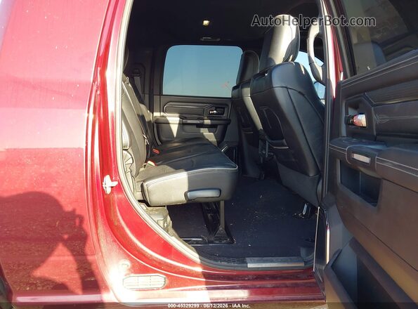 3C6UR5TL9NG101476 2022 RAM 2500 Burgundy VIN კოდის სტიკერის ხედი