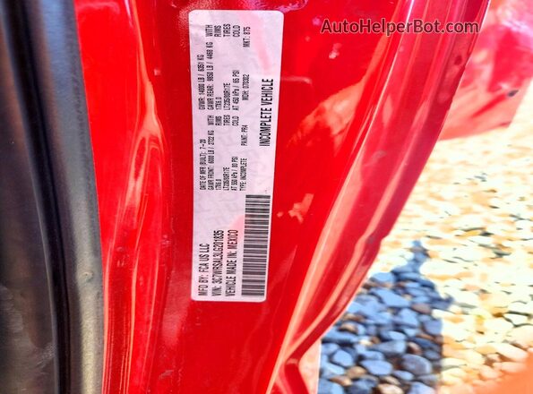 3C7WRSAL3LG201835 2020 RAM 3500 Red Շարժիչի բաժամունքի տեսք