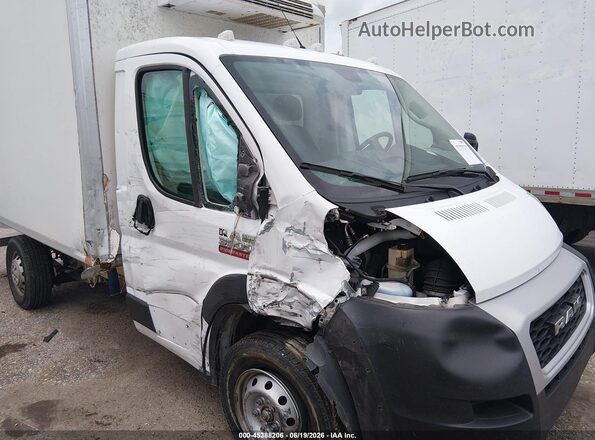 3C7WRVEG2ME564347 2021 RAM PROMASTER 3500 CAB White Widok z przodu