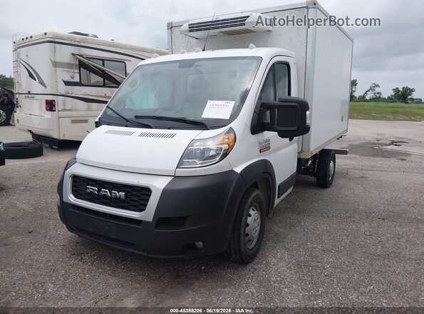 3C7WRVEG2ME564347 2021 RAM PROMASTER 3500 CAB White Przód lewy