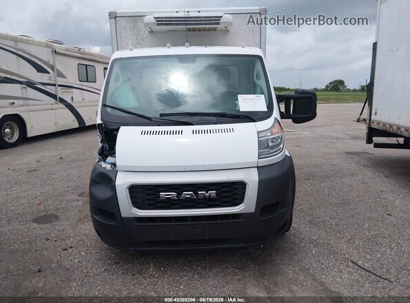 3C7WRVEG2ME564347 2021 RAM PROMASTER 3500 CAB White Widok zestawu wskaźników