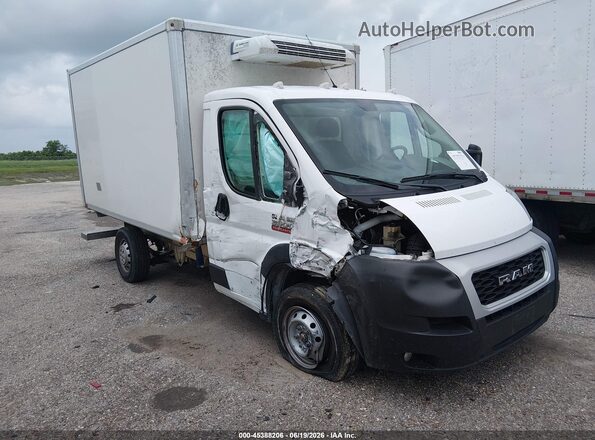 3C7WRVEG2ME564347 2021 RAM PROMASTER 3500 CAB White Widok wnętrza z tyłu