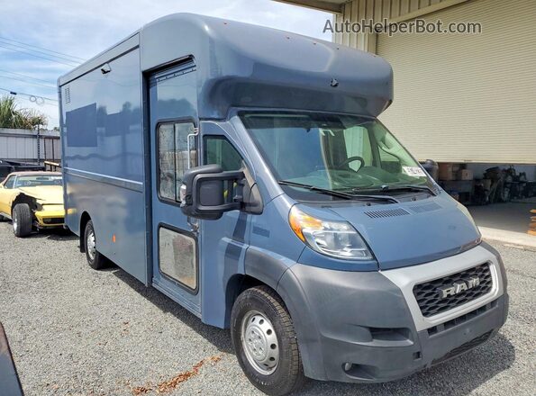 3C7WRVMG8NE126418 2022 RAM PROMASTER Blue Delantero derecho