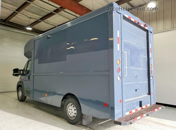 3C7WRVMG8NE126418 2022 RAM PROMASTER Blue Trasero izquierdo