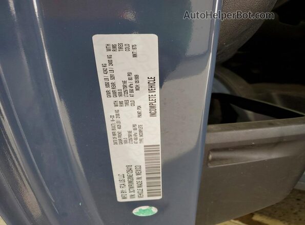 3C7WRVMG8NE126418 2022 RAM PROMASTER Blue Vista de los asientos traseros