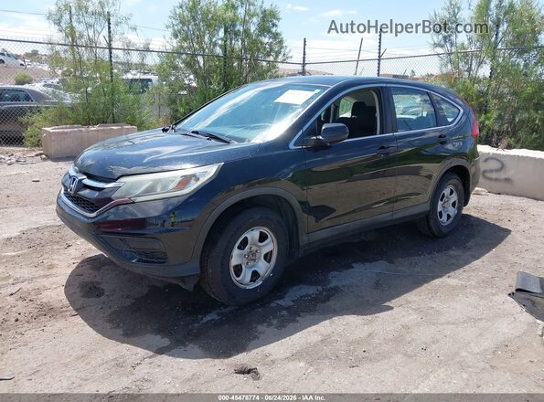 3CZRM3H32GG700646 2016 HONDA CR-V Black Передня ліва чверть
