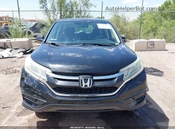 3CZRM3H32GG700646 2016 HONDA CR-V Black Вид щитка приладів