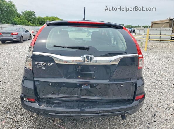 3CZRM3H32GG702378 2016 HONDA CR-V Black Vista trasera