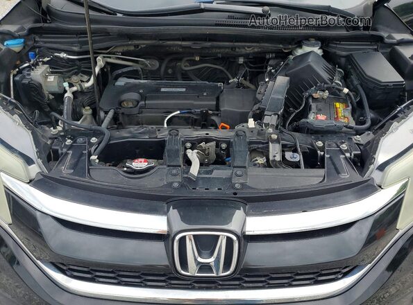 3CZRM3H32GG702378 2016 HONDA CR-V Black Vista del compartimento del motor