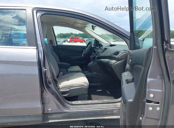 3CZRM3H33GG702826 2016 HONDA CR-V Gray Вид салону спереду