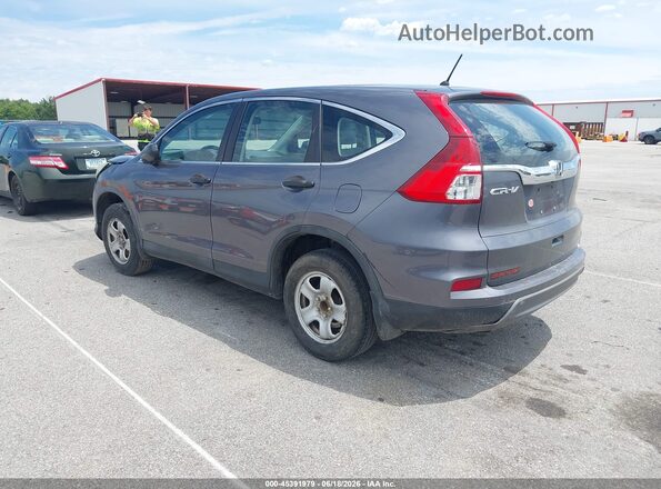 3CZRM3H33GG702826 2016 HONDA CR-V Gray Задня ліва чверть