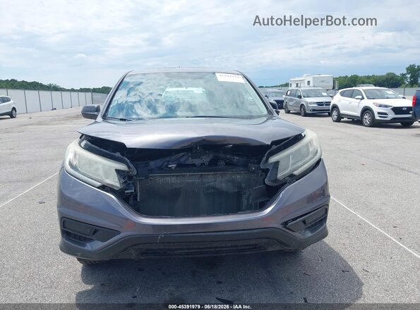 3CZRM3H33GG702826 2016 HONDA CR-V Gray Вид щитка приладів