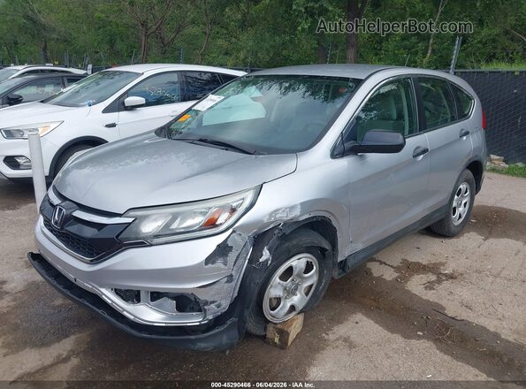 3CZRM3H34GG704844 2016 HONDA CR-V Silver Front left
