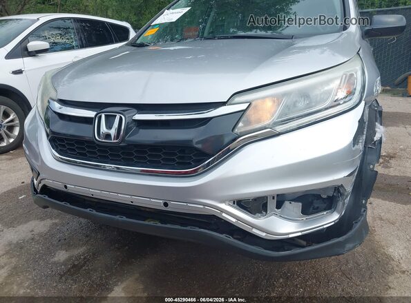 3CZRM3H34GG704844 2016 HONDA CR-V Silver Front view