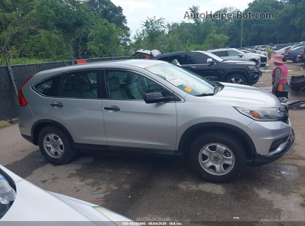 3CZRM3H34GG704844 2016 HONDA CR-V Silver Rear interior view
