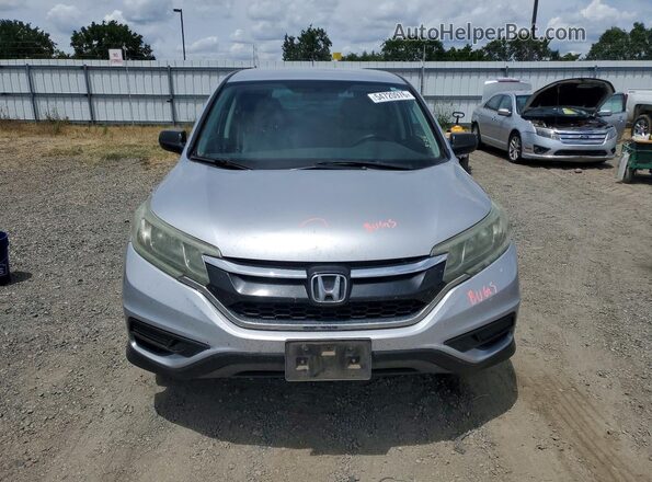 3CZRM3H34GG707727 2016 HONDA CR-V Silver Widok z przodu