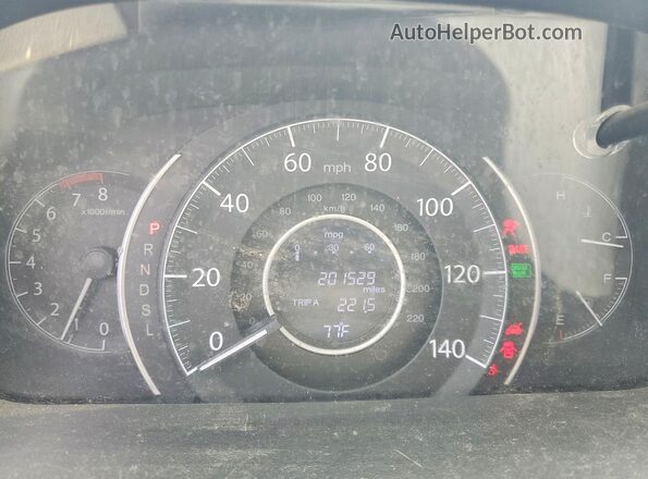 3CZRM3H34GG707727 2016 HONDA CR-V Silver Widok zestawu wskaźników