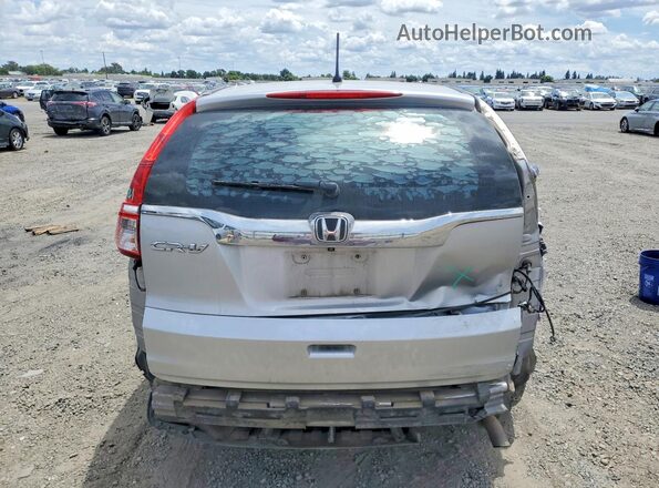 3CZRM3H34GG707727 2016 HONDA CR-V Silver Widok z tyłu