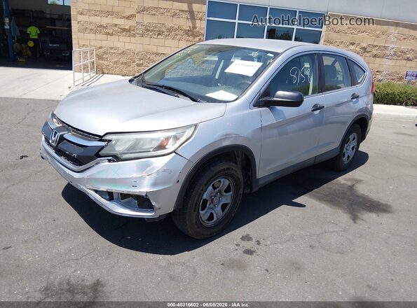 3CZRM3H37GG709360 2016 HONDA CR-V Silver Передня ліва чверть