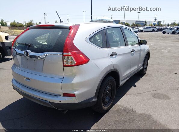 3CZRM3H37GG709360 2016 HONDA CR-V Silver Задня права чверть