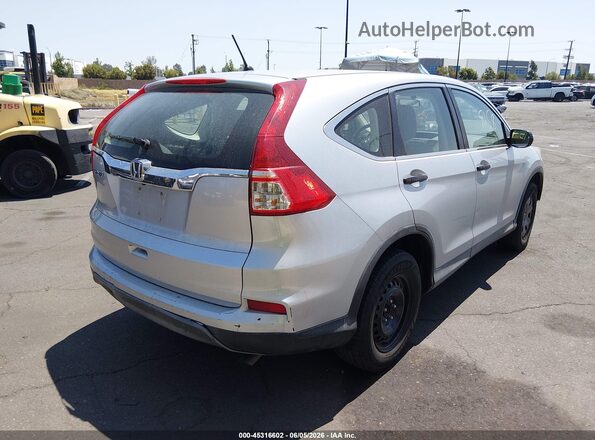 3CZRM3H37GG709360 2016 HONDA CR-V Silver Вид задньої частини салону