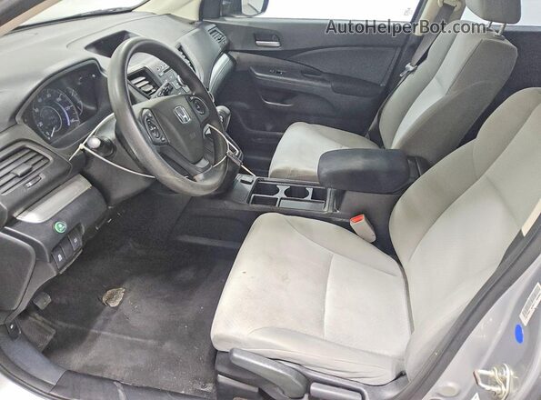 3CZRM3H39GG709280 2016 HONDA CR-V Silver წინა სალონის ხედი