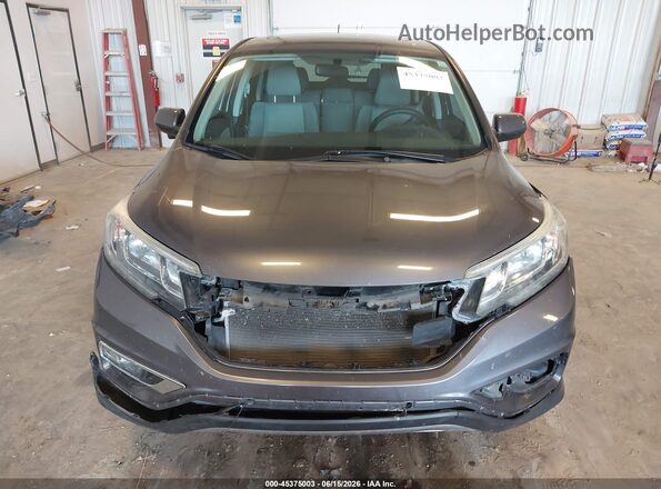3CZRM3H51GG700641 2016 HONDA CR-V Gray Вид щитка приладів