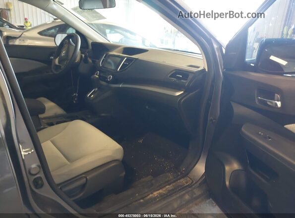 3CZRM3H51GG700641 2016 HONDA CR-V Gray Вид салону спереду