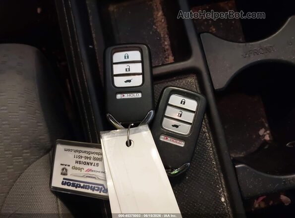 3CZRM3H51GG700641 2016 HONDA CR-V Gray Вид панелі приладів