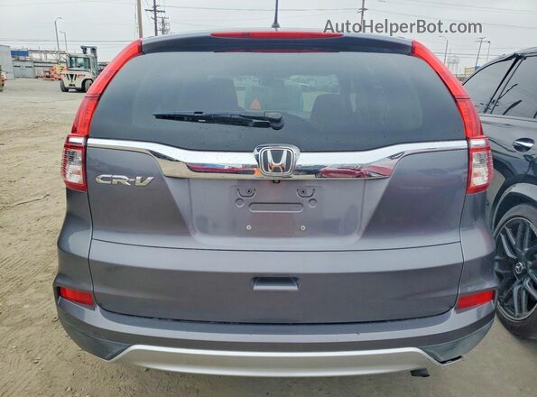 3CZRM3H51GG702812 2016 HONDA CR-V Серый Вид сзади