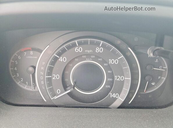 3CZRM3H51GG702812 2016 HONDA CR-V Серый Вид щитка приборов