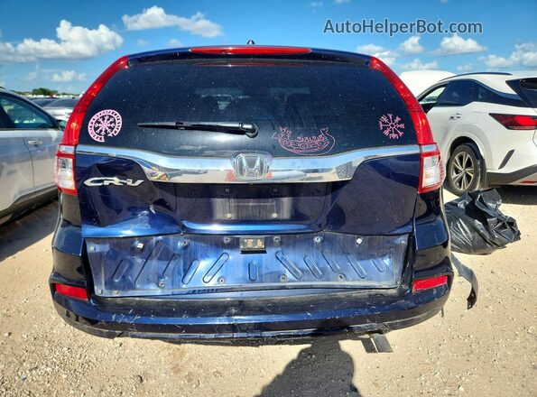 3CZRM3H53GG701080 2016 HONDA CR-V Blue უკანა ხედი