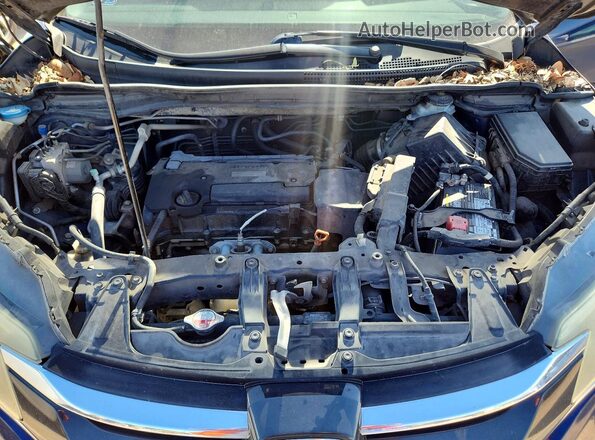 3CZRM3H53GG701080 2016 HONDA CR-V Blue ძრავის განყოფილების ხედი