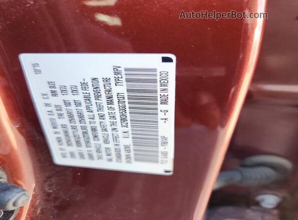 3CZRM3H53GG701371 2016 HONDA CR-V Red 