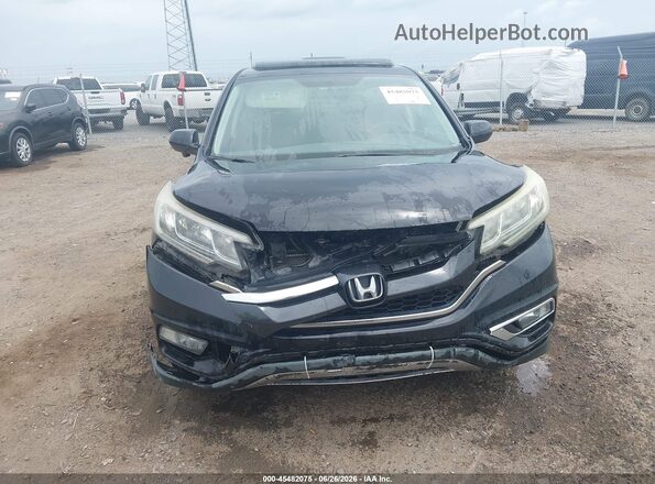3CZRM3H54GG700195 2016 HONDA CR-V Black Սարքավորումների վահանակի տեսք