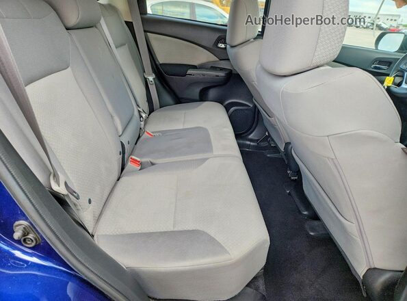 3CZRM3H54GG703999 2016 HONDA CR-V Blue უკანა სავარძლების ხედი