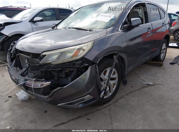 3CZRM3H54GG716624 2016 HONDA CR-V Gray Առջևի ձախ երեք քառորդ տեսարան