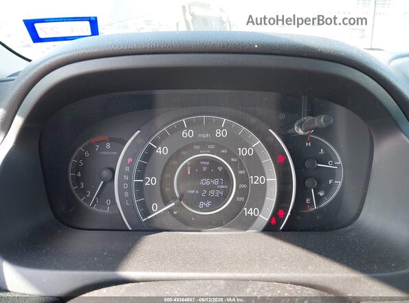 3CZRM3H54GG724514 2016 HONDA CR-V Gray Вид задніх сидінь