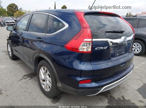 3CZRM3H55GG701033 2016 HONDA CR-V Blue უკანა მარცხენა