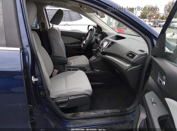 3CZRM3H55GG701033 2016 HONDA CR-V Blue წინა სალონის ხედი