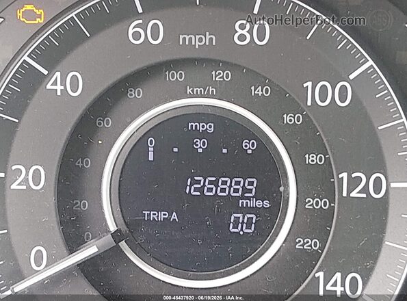 3CZRM3H55GG701033 2016 HONDA CR-V Blue 