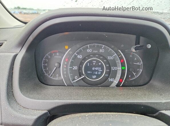 3CZRM3H56GG715541 2016 HONDA CR-V Silver Vista del cuadro de instrumentos