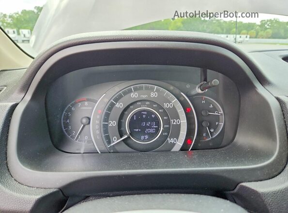 3CZRM3H57GG715497 2016 HONDA CR-V Gray Вид щитка приладів